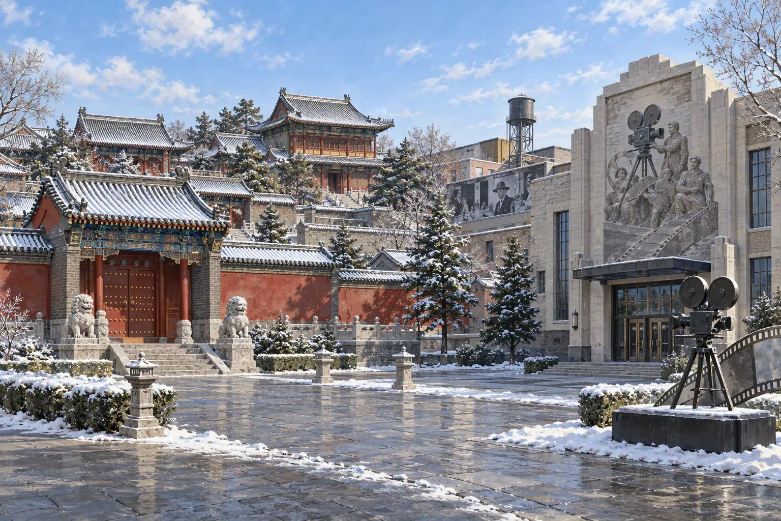 Changchun film studio heritage and green avenues